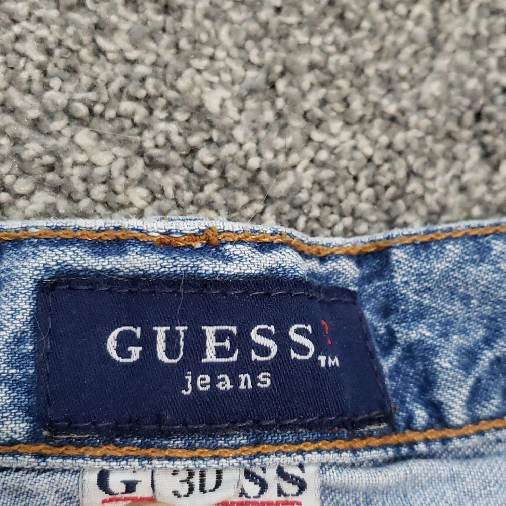Guess Light Blue Denim Shorts - Picture 5 of 6